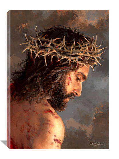 Crown Of Thorns Canvas Wall Art - Christian Wall Decor - Religious Gift