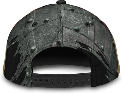 Crown Of Thorns Cross Scarf Baseball Cap - Christian Hats for Men and Women