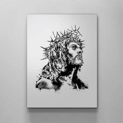 Crown Of Thorns Pictures - Jesus Christ Canvas - Religious Canvas Art - Christian Canvas Wall Art - Ciaocustom