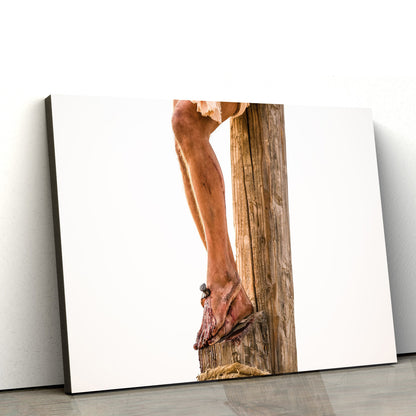 Crucifixion Canvas Wall Art - Easter Wall Art - Christian Canvas Wall Art