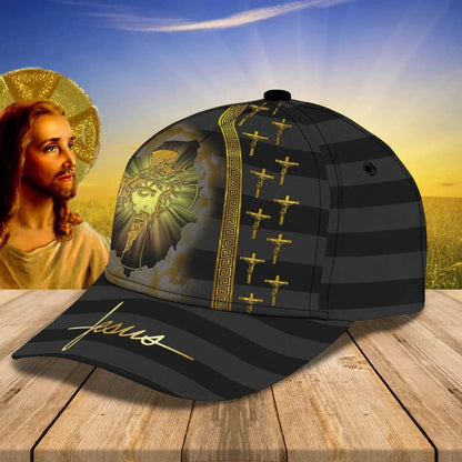 Crucifixion Of Jesus Baseball Cap - Christian Hats for Men and Women
