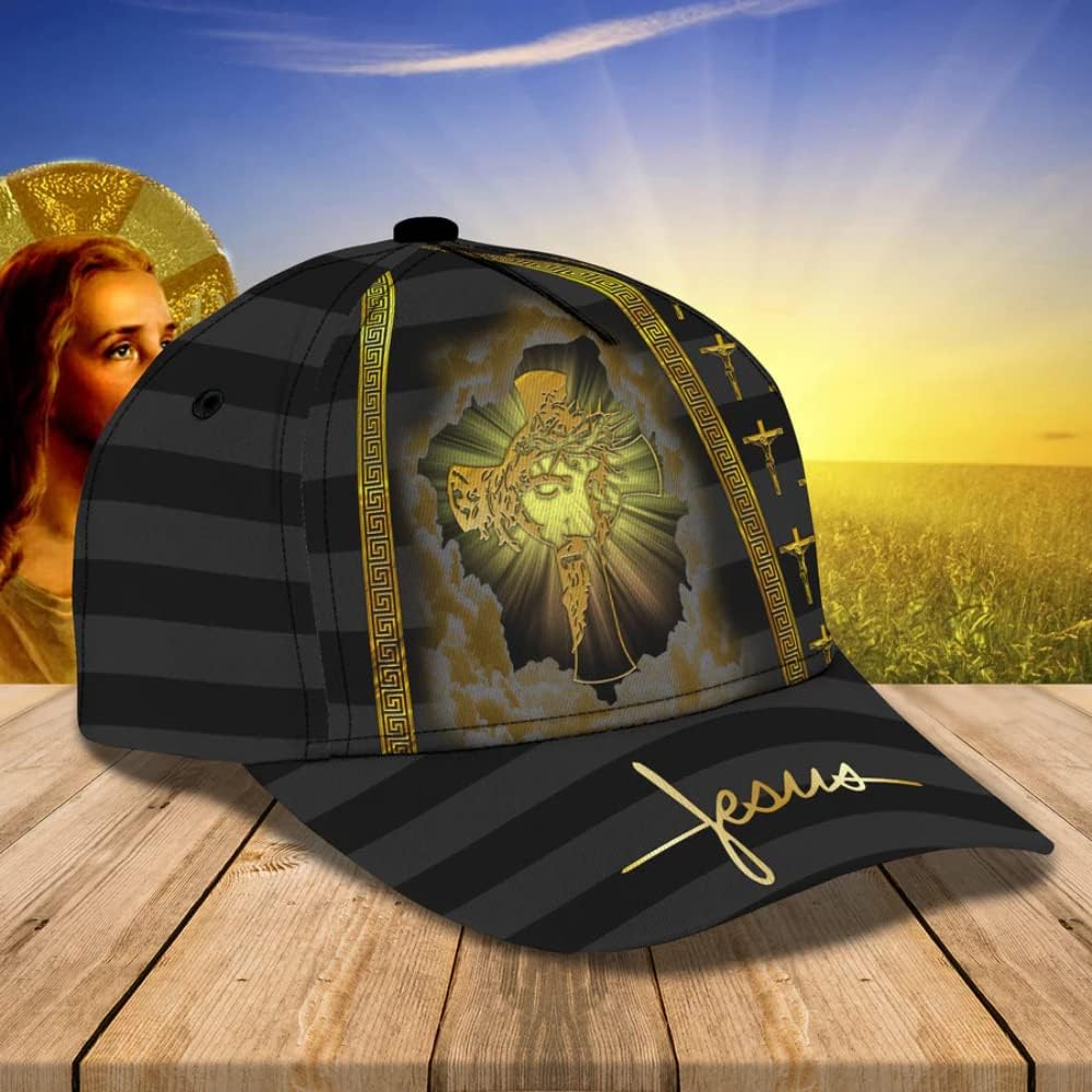 Crucifixion Of Jesus Baseball Cap - Christian Hats for Men and Women