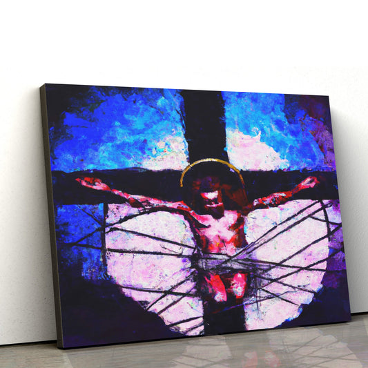 Crucifixtion Jesus - Canvas Picture - Jesus Canvas Pictures - Christian Wall Art