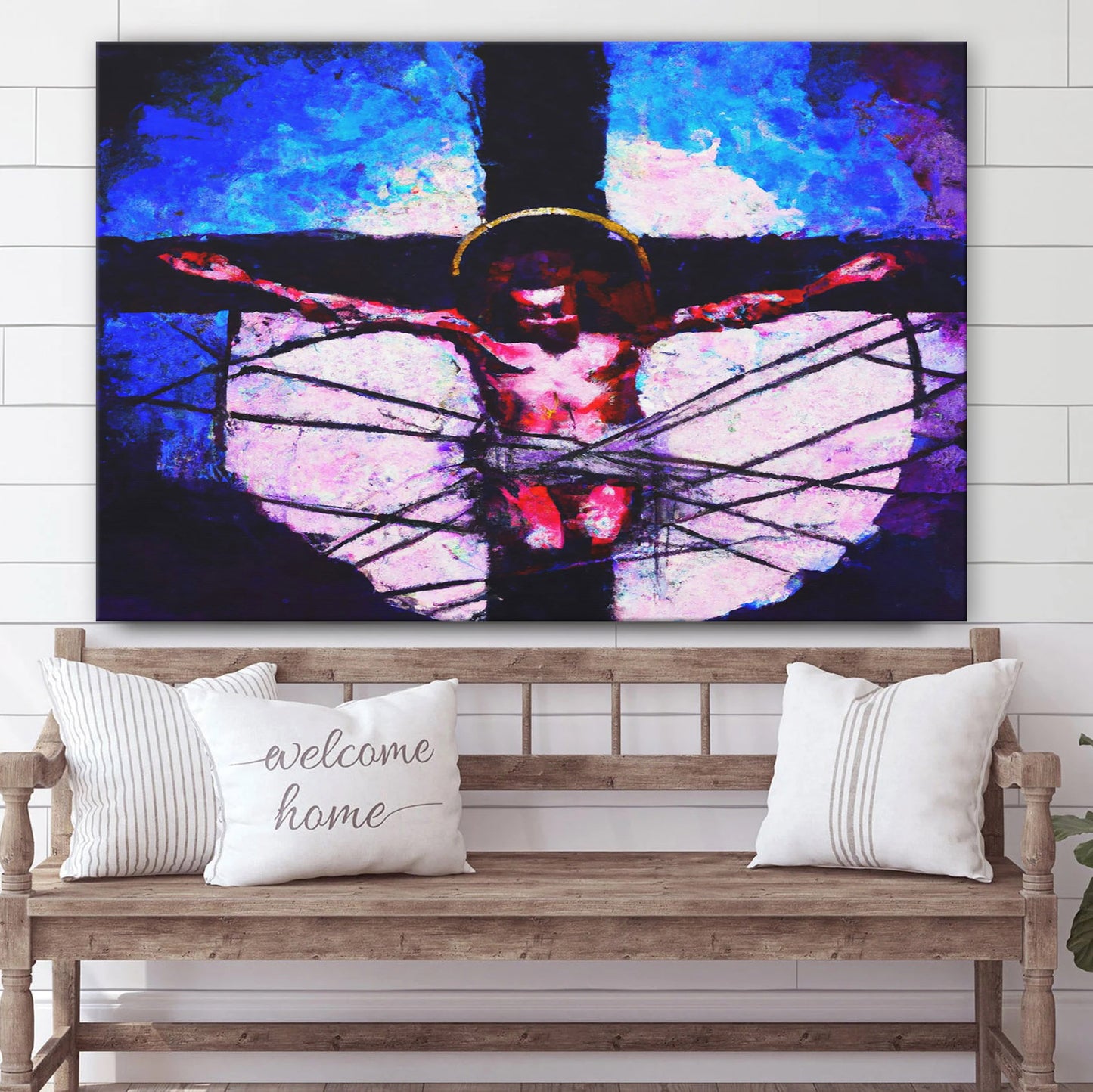 Crucifixtion Jesus - Canvas Picture - Jesus Canvas Pictures - Christian Wall Art