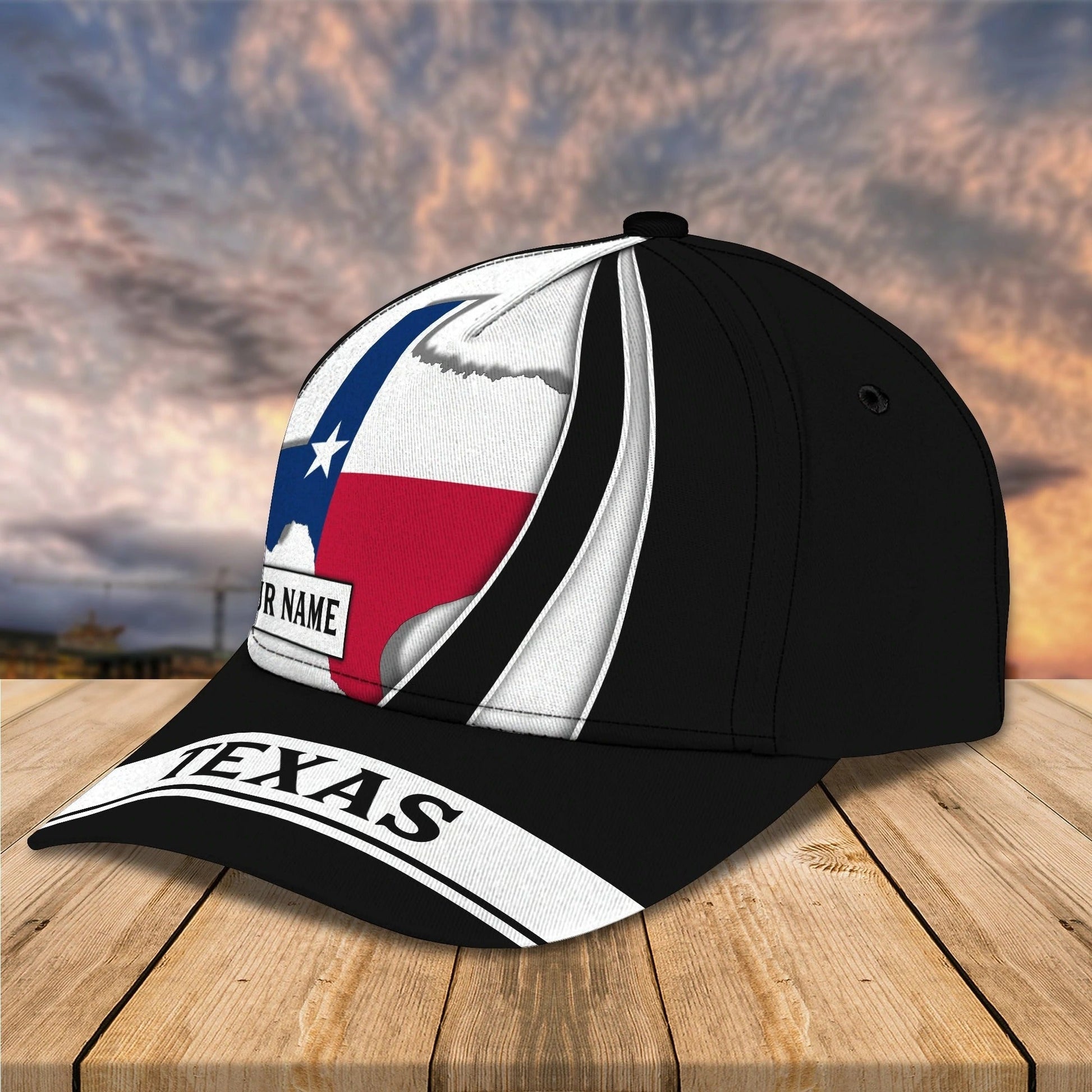 Custom 3D All Over Print Texas Roots Cap Hat - Eagle Texas Classic Cap - Baseball Texas Caps