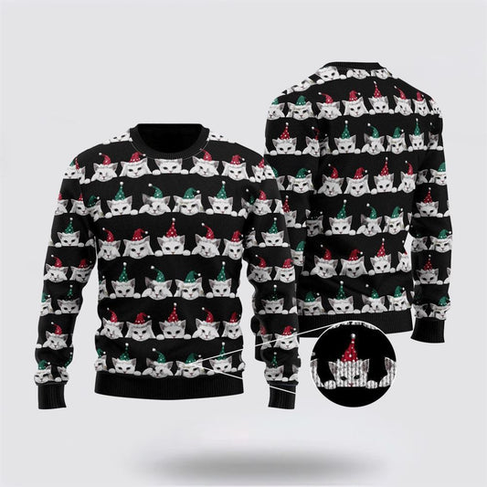 Cute Merry Catmas Ugly Christmas Sweater For Men And Women, Best Gift For Christmas, Christmas Fashion Winter