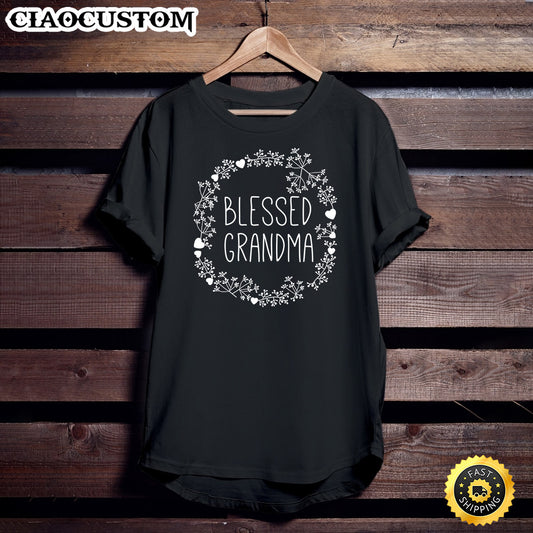 Cute Thanksgiving Gifts For Best Grammy Ever Blessed Grandma Sweatshirt - Christian Shirt