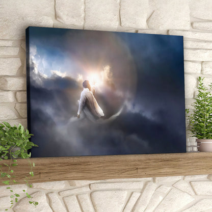 Dividing Darkness - Jesus Canvas Poster - Christian Canvas Prints - Faith Canvas - Ciaocustom