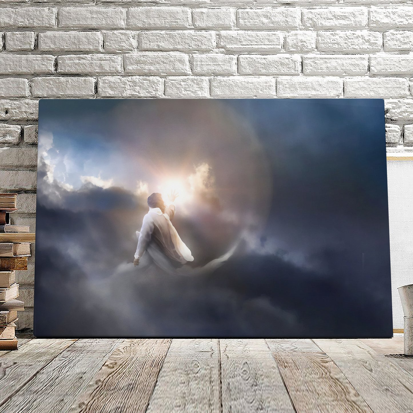 Dividing Darkness - Jesus Canvas Poster - Christian Canvas Prints - Faith Canvas - Ciaocustom