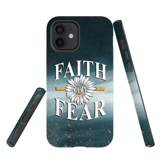 Daisy Flower - Faith Over Fear Phone Case - Bible Verse Phone Cases Samsung