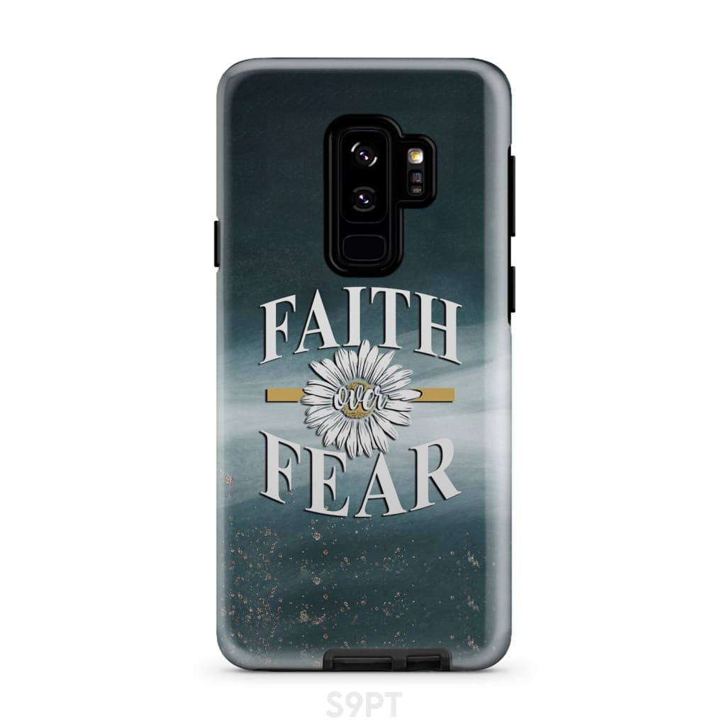 Daisy Flower - Faith Over Fear Phone Case - Bible Verse Phone Cases Samsung