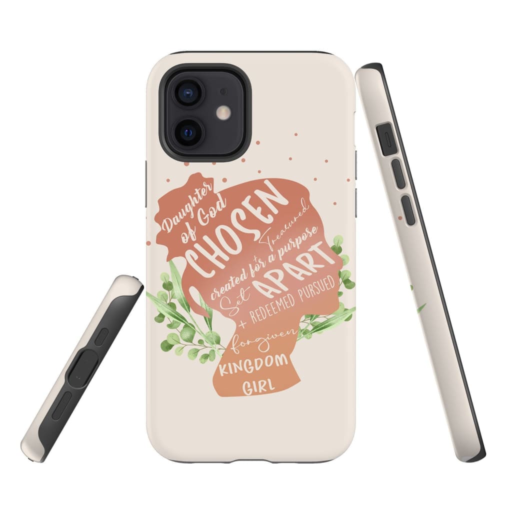 Daughter Of God Chosen And Treasured Phone Case - Christian Phone Cases- Iphone Samsung Cases Christian
