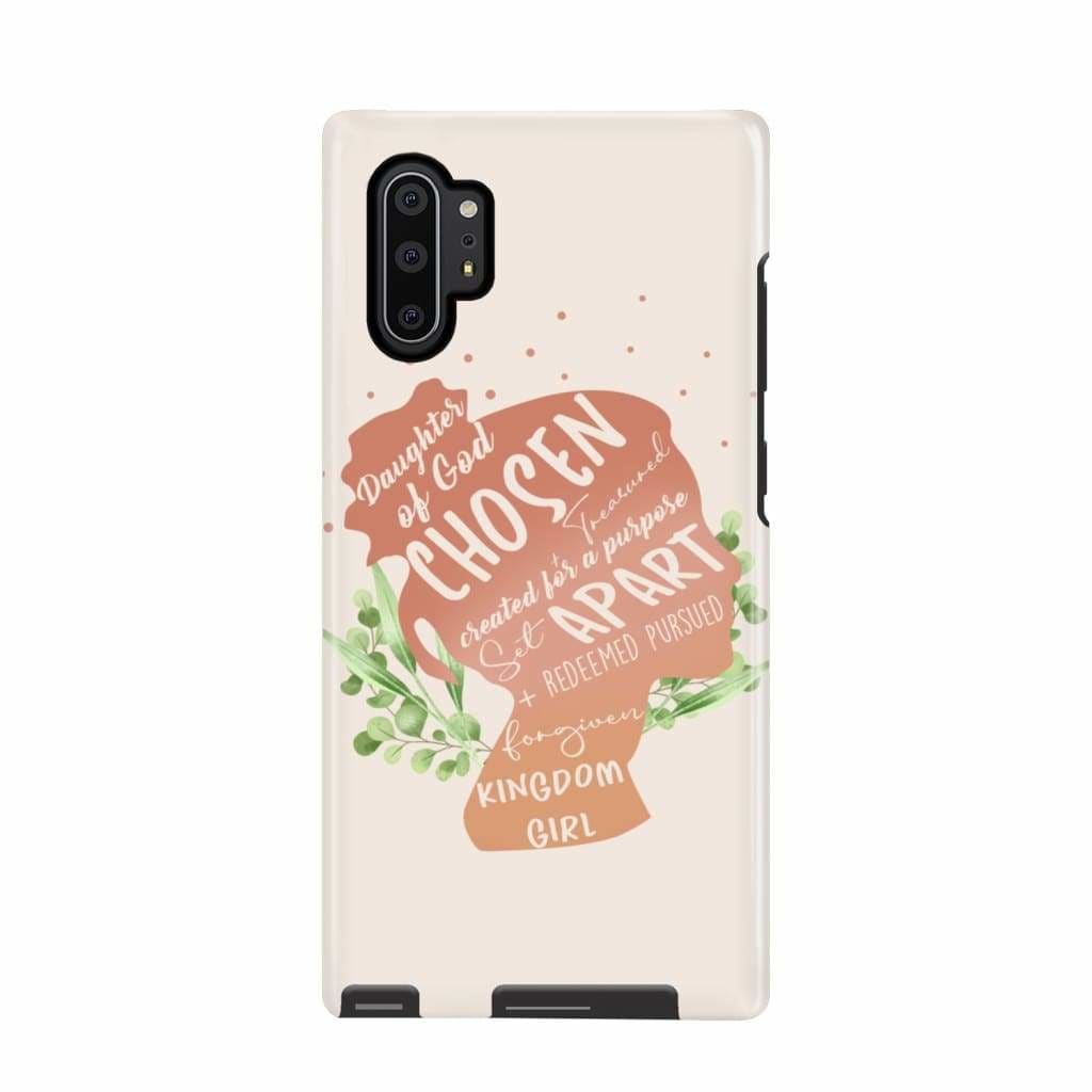 Daughter Of God Chosen And Treasured Phone Case - Christian Phone Cases- Iphone Samsung Cases Christian