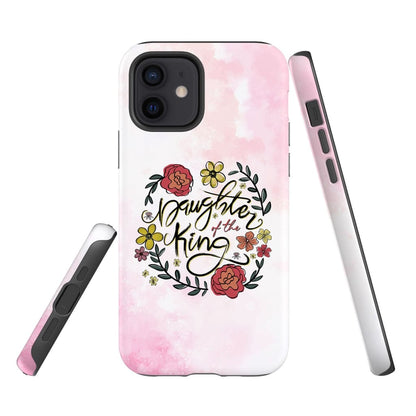 Daughter Of The King Flowers Phone Case - Bible Verse Phone Cases Samsung