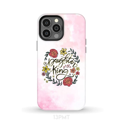 Daughter Of The King Flowers Phone Case - Bible Verse Phone Cases Samsung
