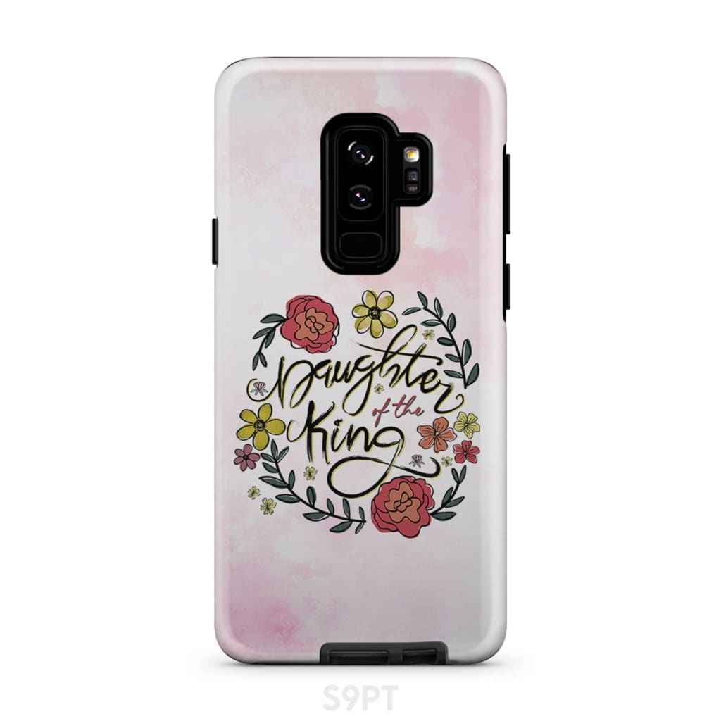 Daughter Of The King Flowers Phone Case - Bible Verse Phone Cases Samsung
