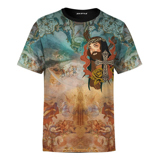 Dead To Sin Alive In Christ Jesus Customized Shirt - Christian 3d Shirts For Men Women - Custom Name T-Shirt