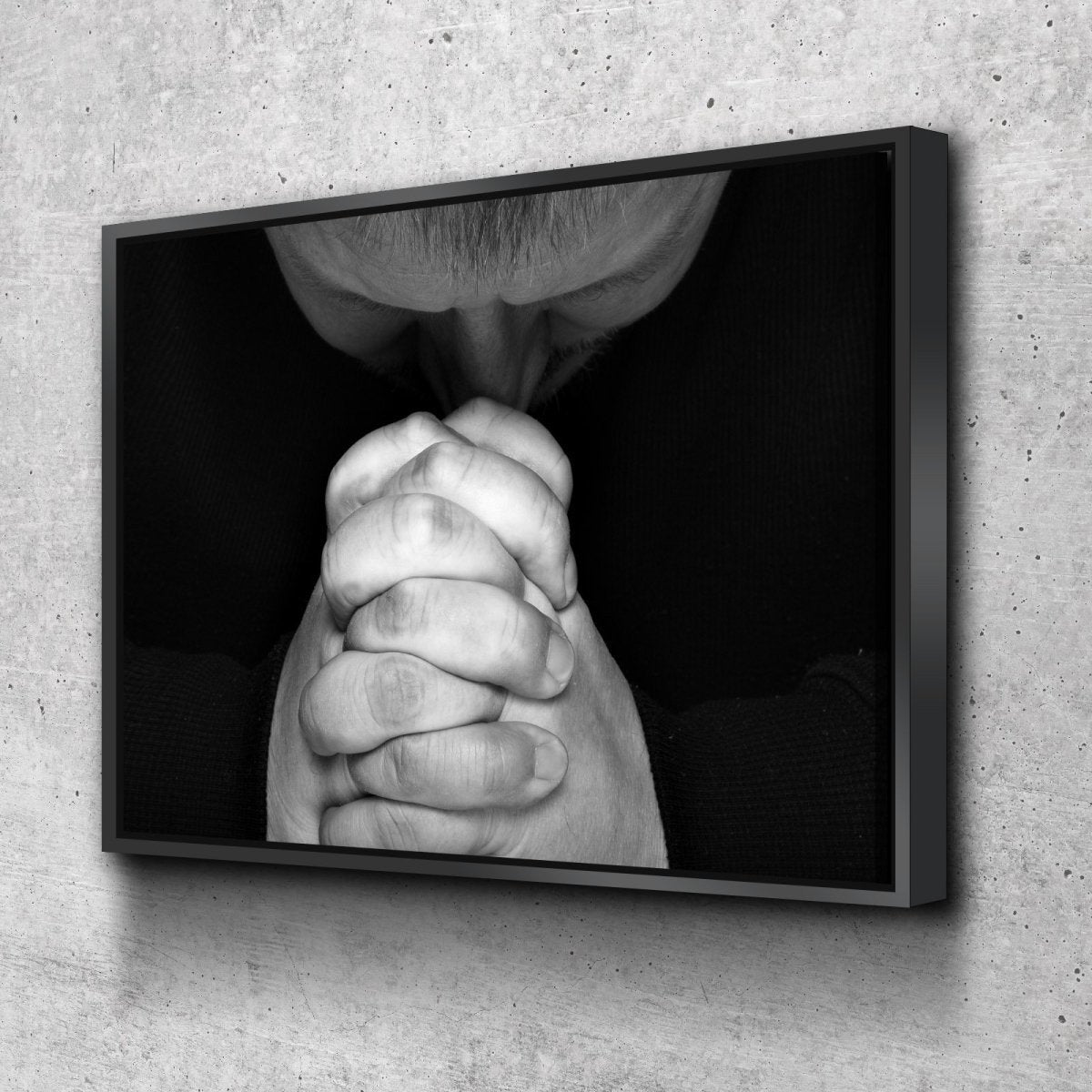 Deep Prayer Wall Art - Christian Canvas Wall Art