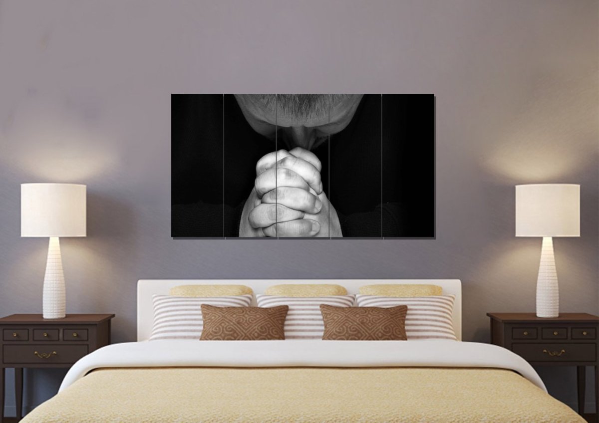 Deep Prayer Wall Art - Christian Canvas Wall Art