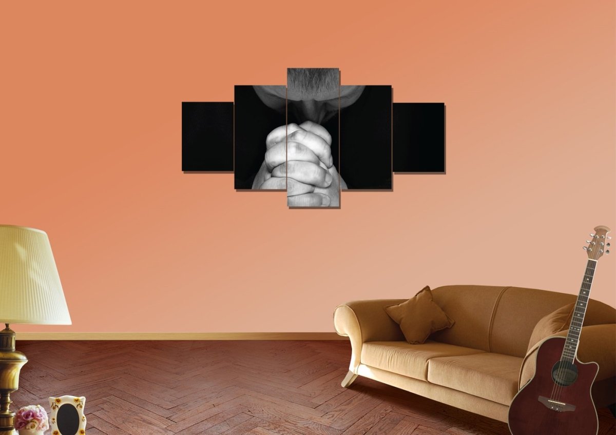 Deep Prayer Wall Art - Christian Canvas Wall Art