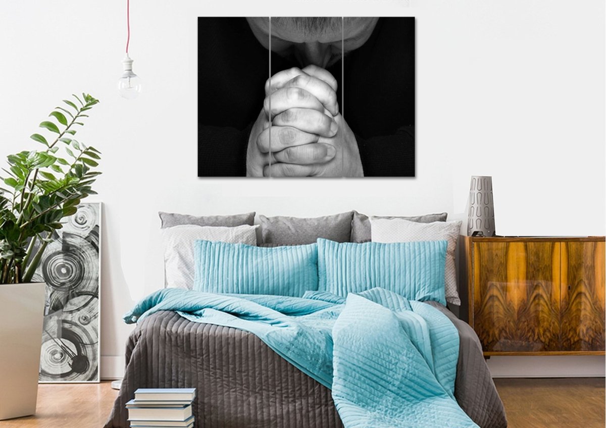 Deep Prayer Wall Art - Christian Canvas Wall Art