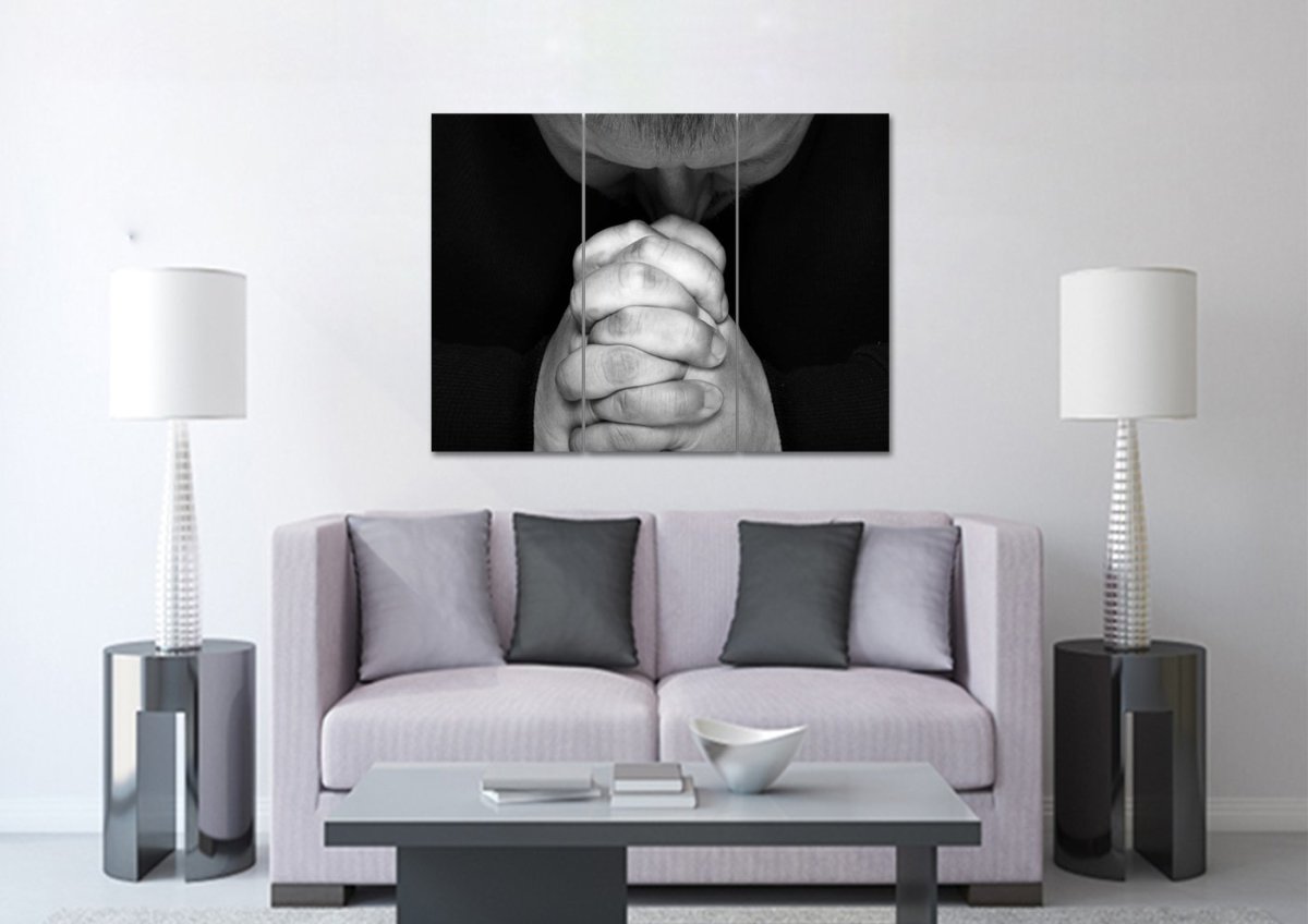 Deep Prayer Wall Art - Christian Canvas Wall Art