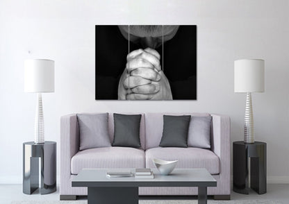 Deep Prayer Wall Art - Christian Canvas Wall Art