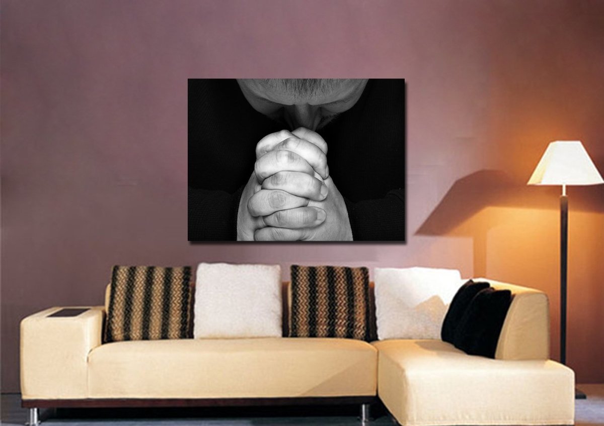 Deep Prayer Wall Art - Christian Canvas Wall Art