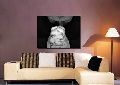 Deep Prayer Wall Art - Christian Canvas Wall Art