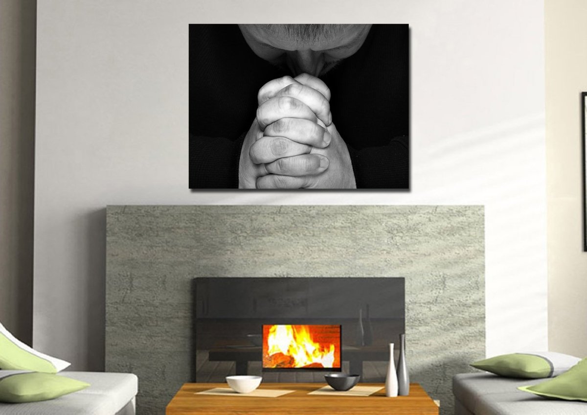 Deep Prayer Wall Art - Christian Canvas Wall Art