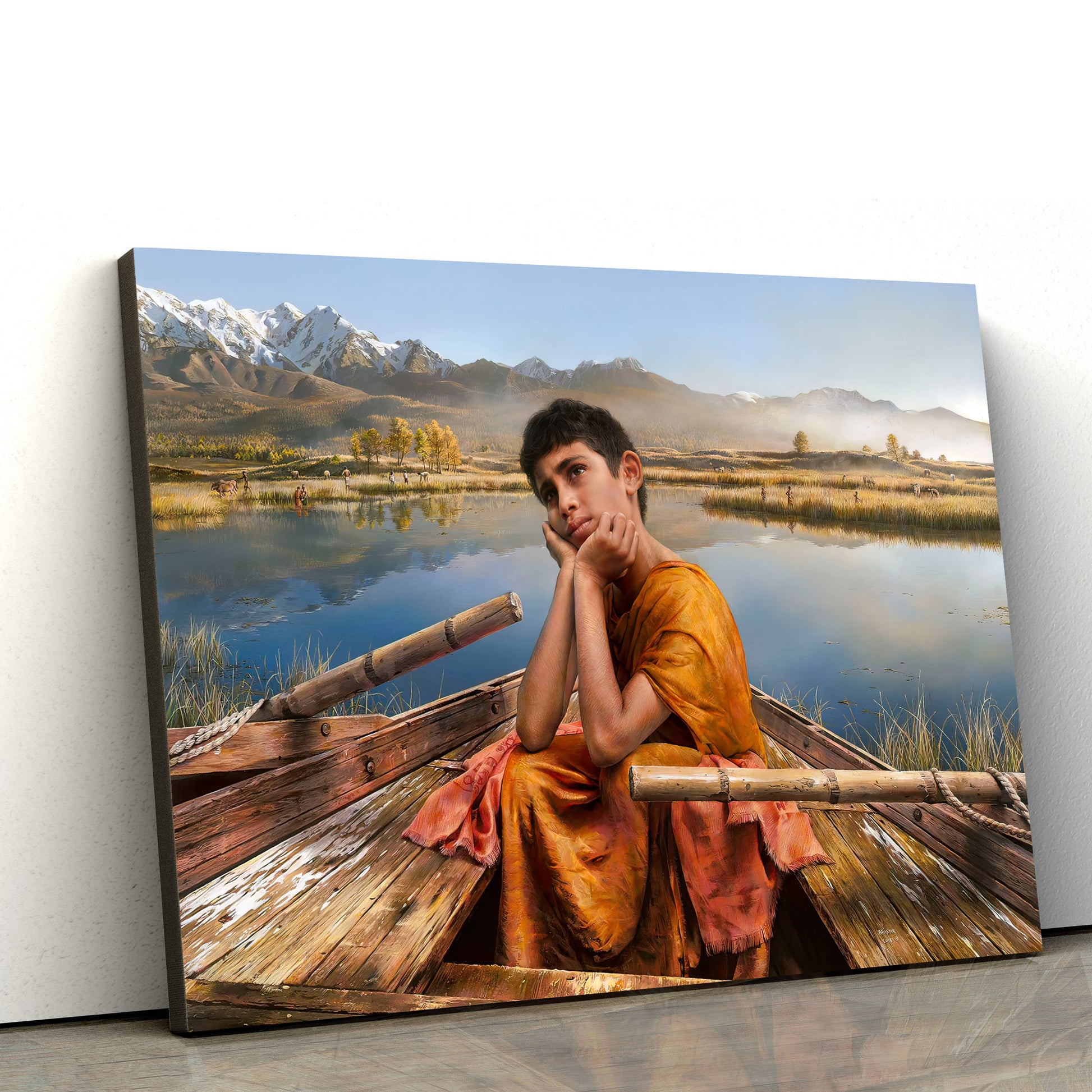 Dharma Wall Art Canvas - Poster To Print - Christian Canvas Art