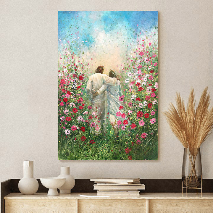 Divine Companion Canvas Wall Art - Christan Wall Decor