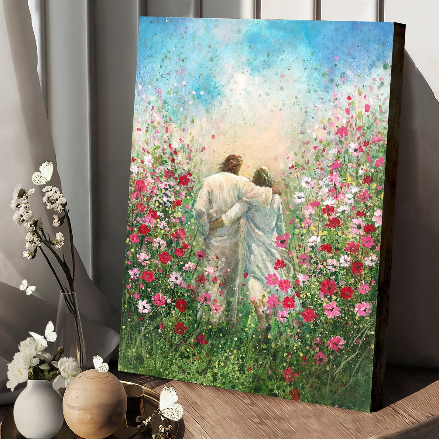 Divine Companion Canvas Wall Art - Christan Wall Decor