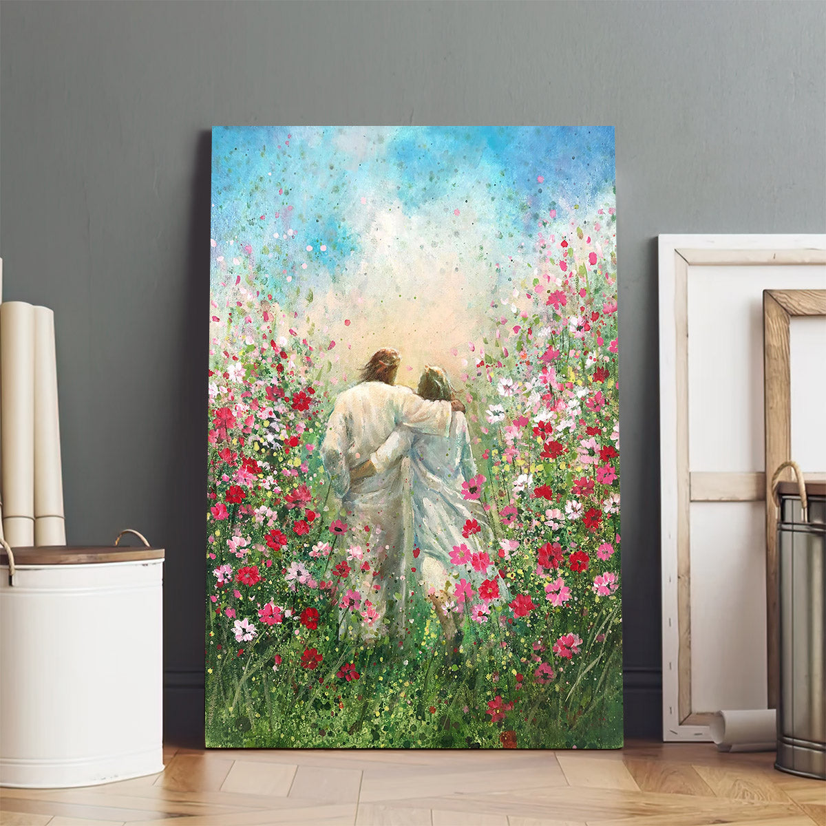 Divine Companion Canvas Wall Art - Christan Wall Decor