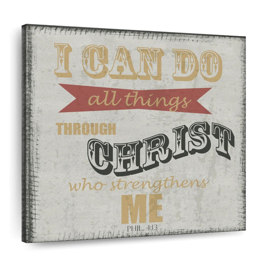 Do All Things New Square Canvas Wall Art - Bible Verse Wall Art Canvas - Religious Wall Hanging