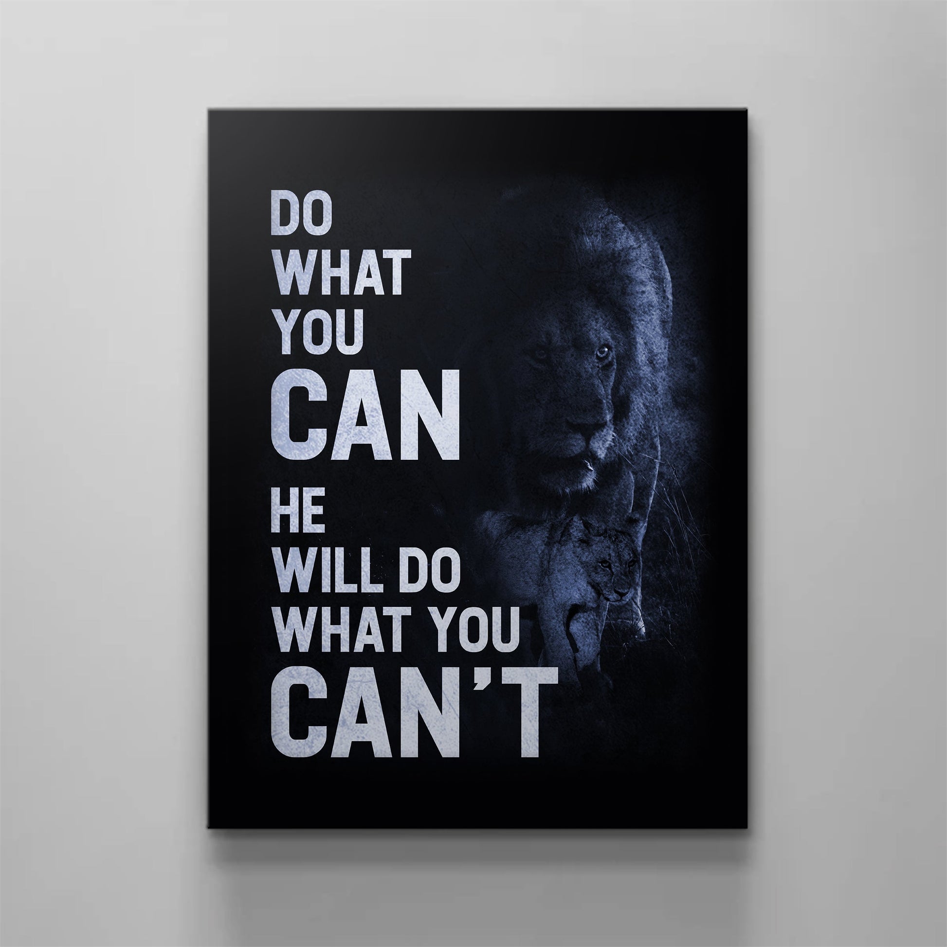 Do What You Can Canvas - Religious Canvas Art - Christian Canvas Wall Art - Ciaocustom