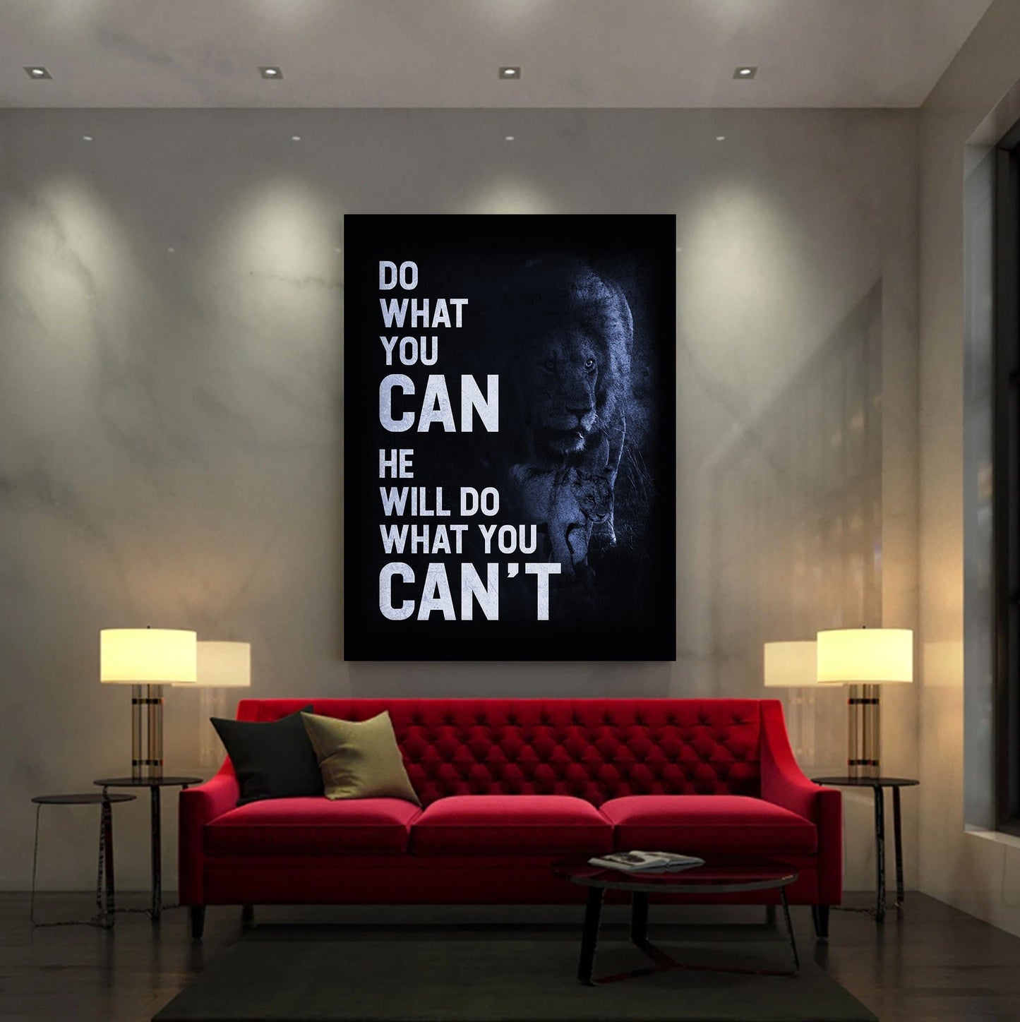 Do What You Can Canvas - Religious Canvas Art - Christian Canvas Wall Art - Ciaocustom