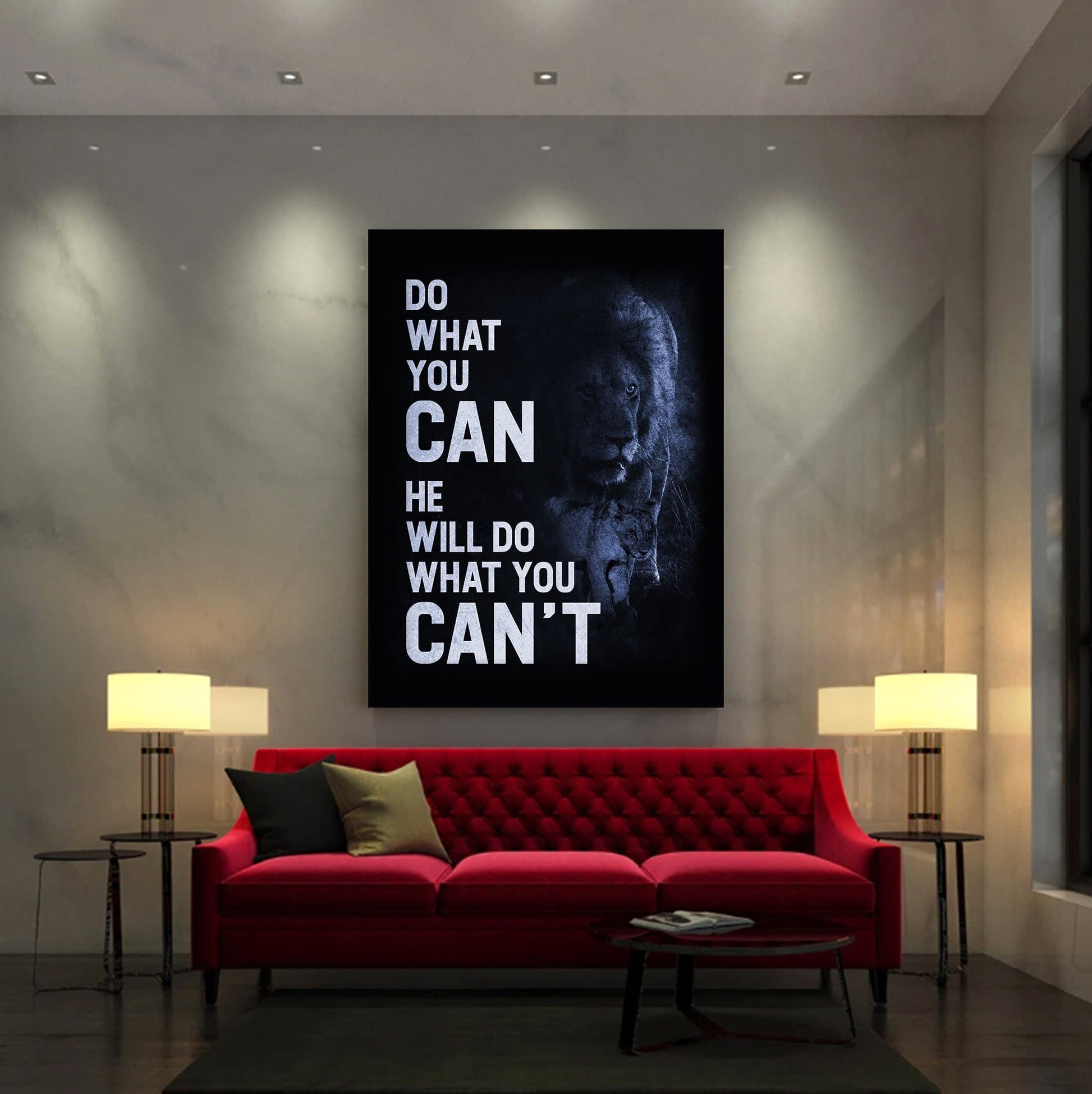 Do What You Can Canvas - Religious Canvas Art - Christian Canvas Wall Art - Ciaocustom