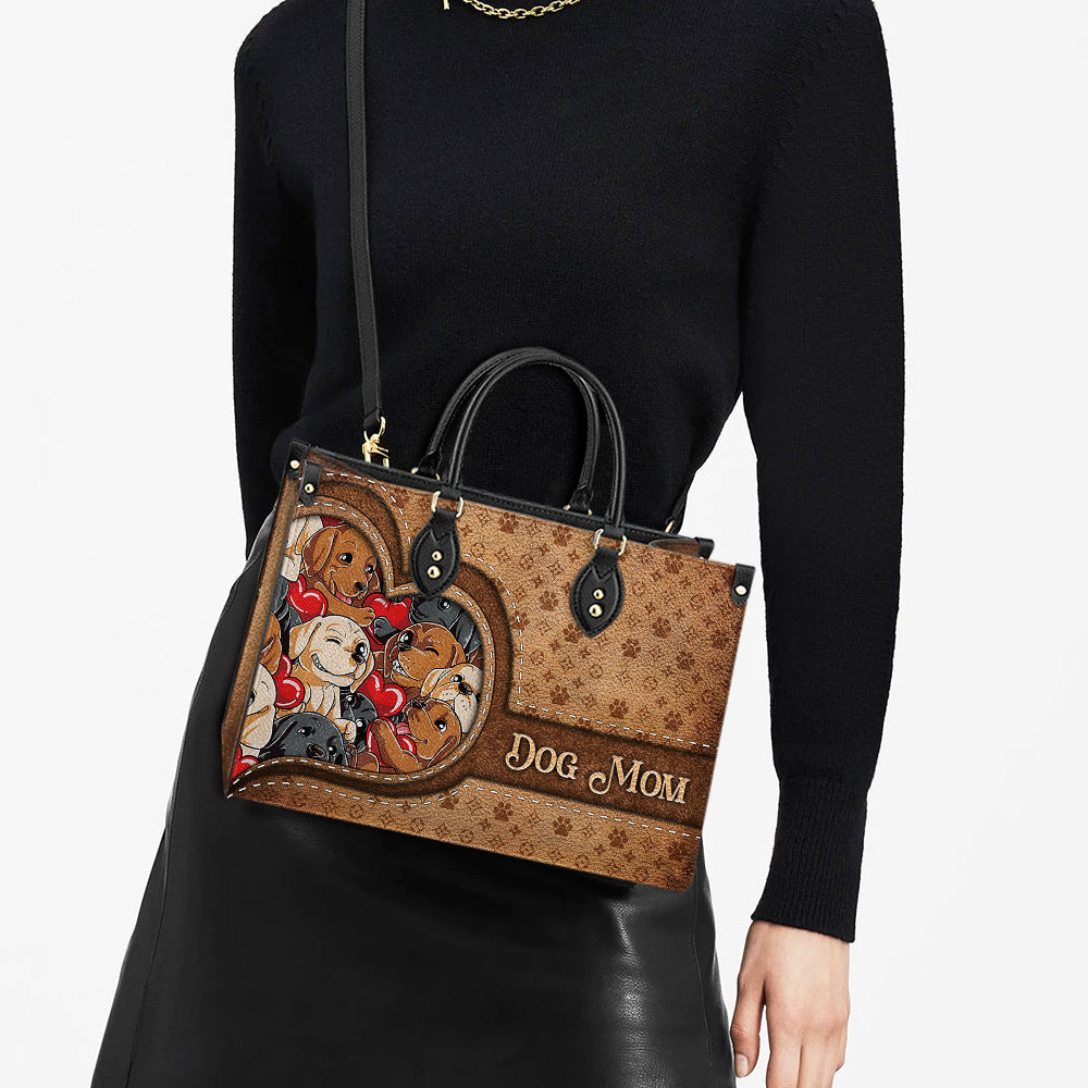 Dog Mom Leather Bag - Dog Mom Gift Ideas - Women's Pu Leather Bag