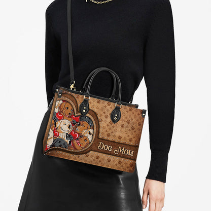 Dog Mom Leather Bag - Dog Mom Gift Ideas - Women's Pu Leather Bag