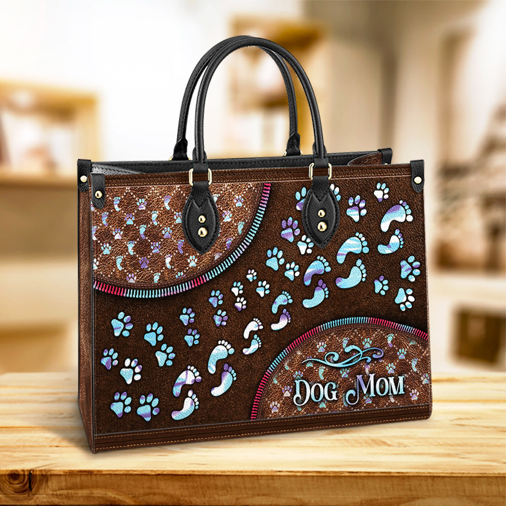 Dogmum Leather Bag - Dog Mom Gift Ideas - Women's Pu Leather Bag