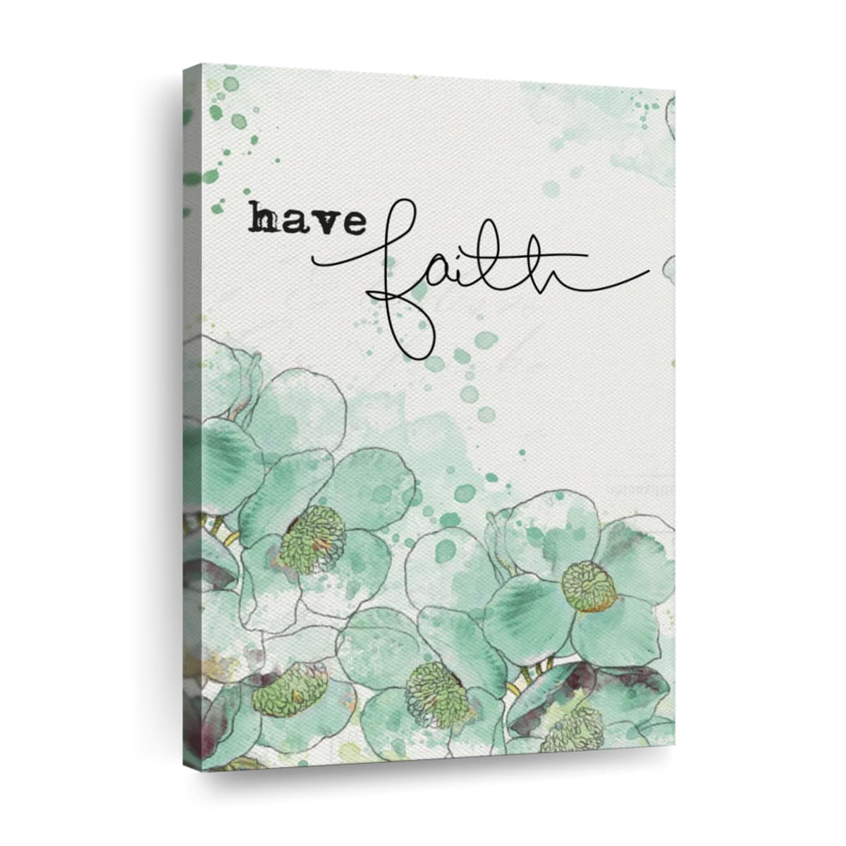 Dream And Faith Canvas Wall Art - Christian Wall Decor Art - Religious Wall Decor