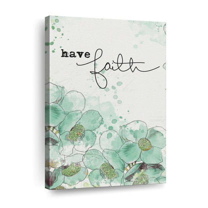 Dream And Faith Canvas Wall Art - Christian Wall Decor Art - Religious Wall Decor