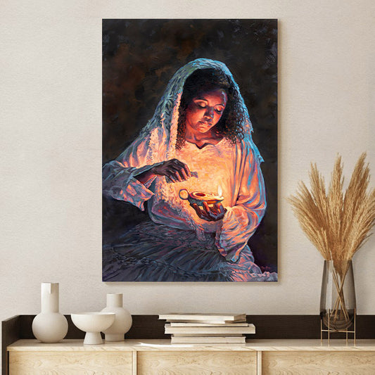 Drop Canvas Pictures - Jesus Canvas Art - Christian Wall Art