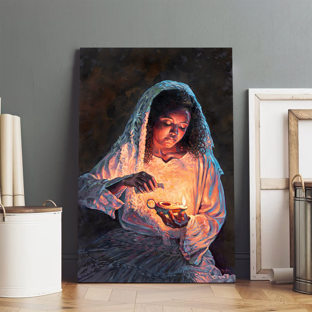 Drop Canvas Pictures - Jesus Canvas Art - Christian Wall Art