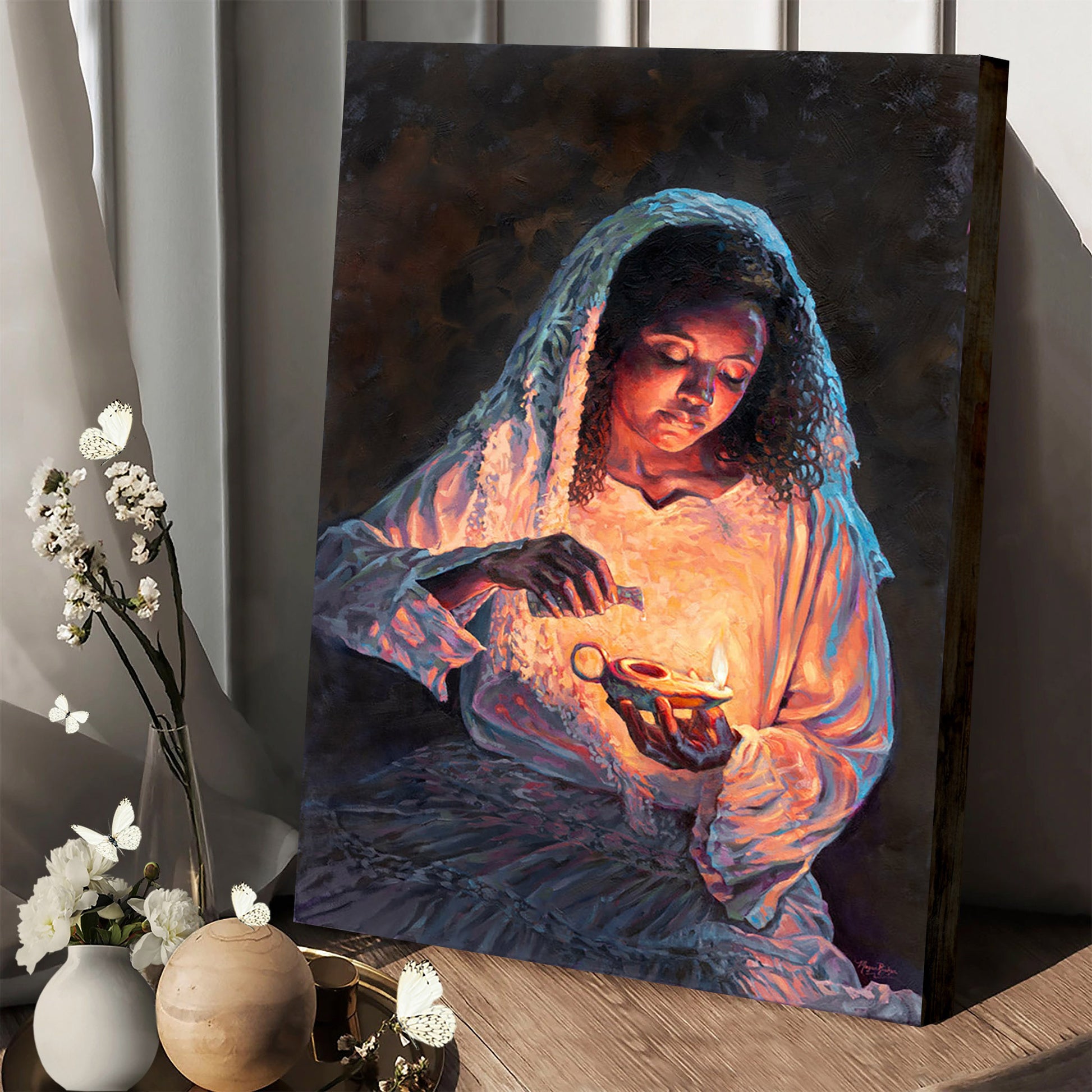 Drop Canvas Wall Art - Jesus Canvas Pictures - Christian Canvas Wall Art