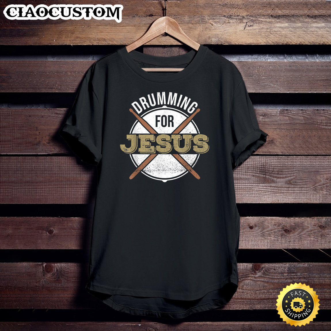 Drumming For Jesus Drummer Drums Drumset Unisex T Shirt - Men Women T-Shirts