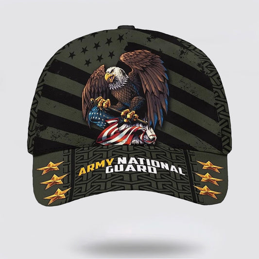 Eagle Army National Guard Baseball Cap - Christian Hats for Men and Women