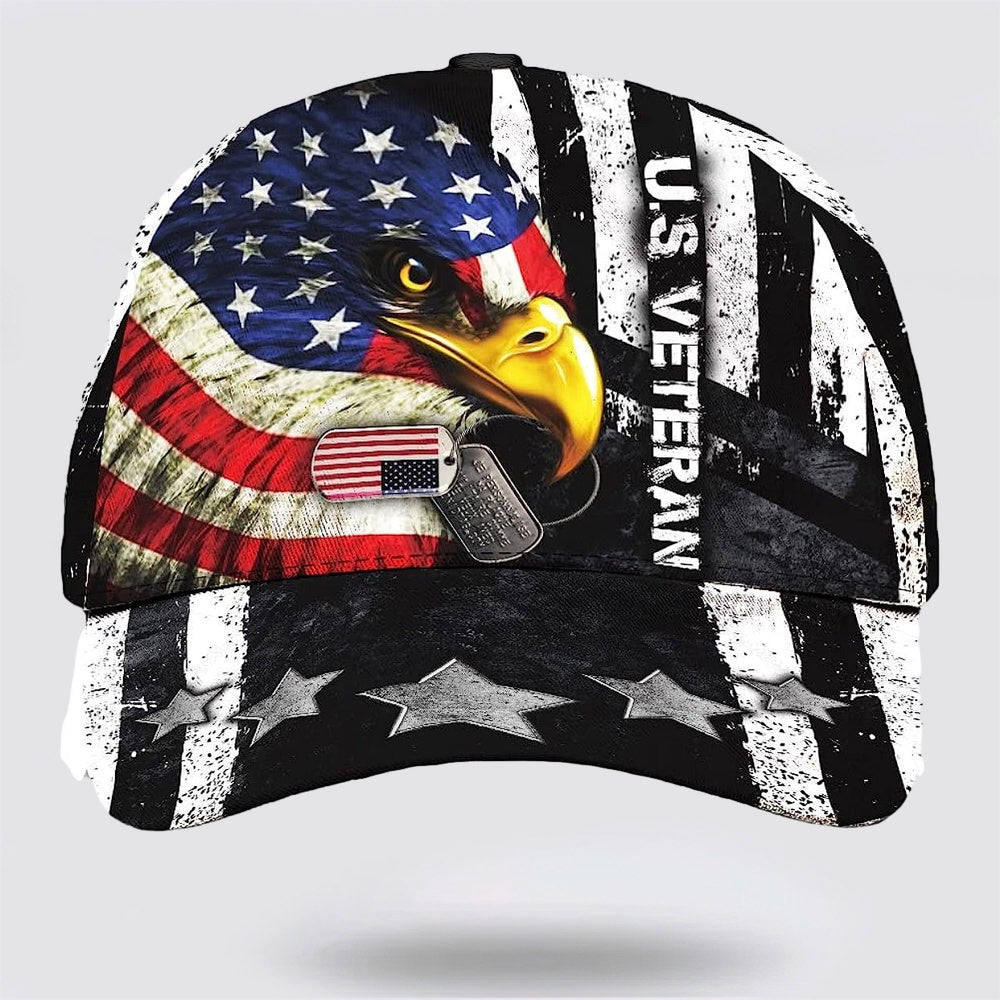 Eagle Us Veteran Baseball Cap - Christian Hats for Men and Women
