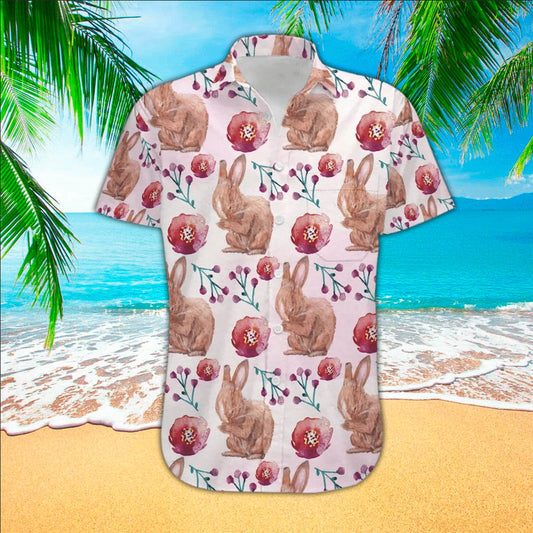 Easter Bunny Hawaii Shirt - Easter Hawaiian Shirts For Men & Women